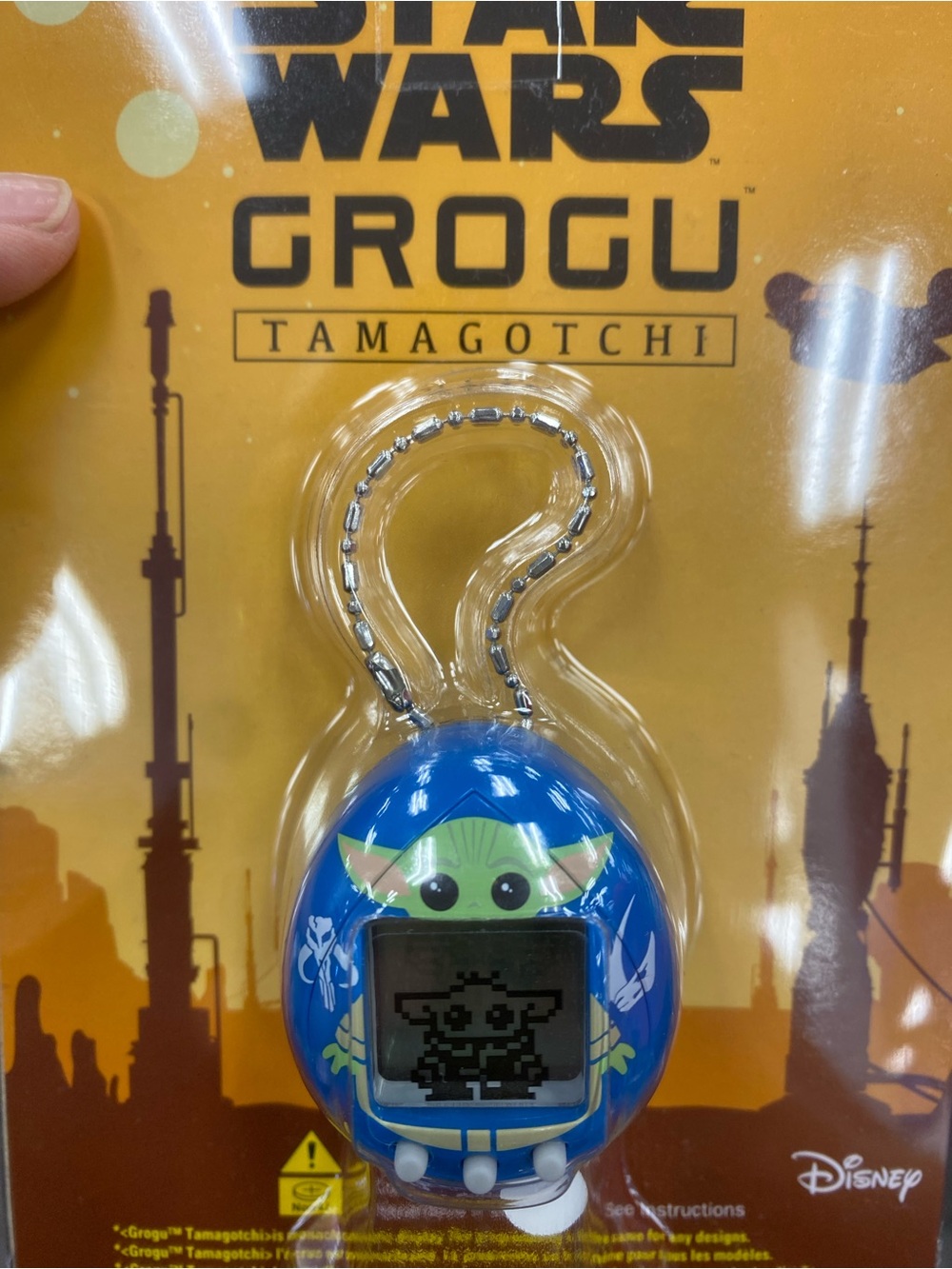 Tamagotchi Nano x Star Wars - Grogu Tamagotchi Blue ver.